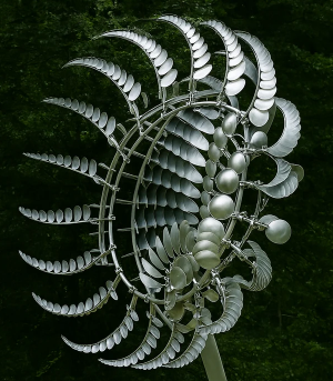 Kalsten | Unique and magical windmill made of metal | Magical kinetic metal sculpture